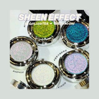 Efeito SHEEN Arco-Íris Sombra Multicromática Highlighter
