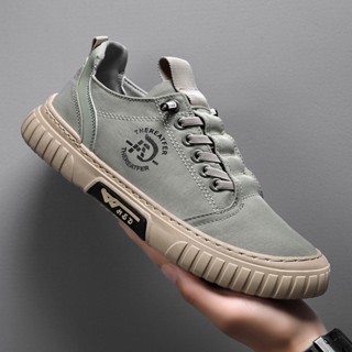 Sapatos De Lona Para Homens Com Sola Macia E casual Na Moda