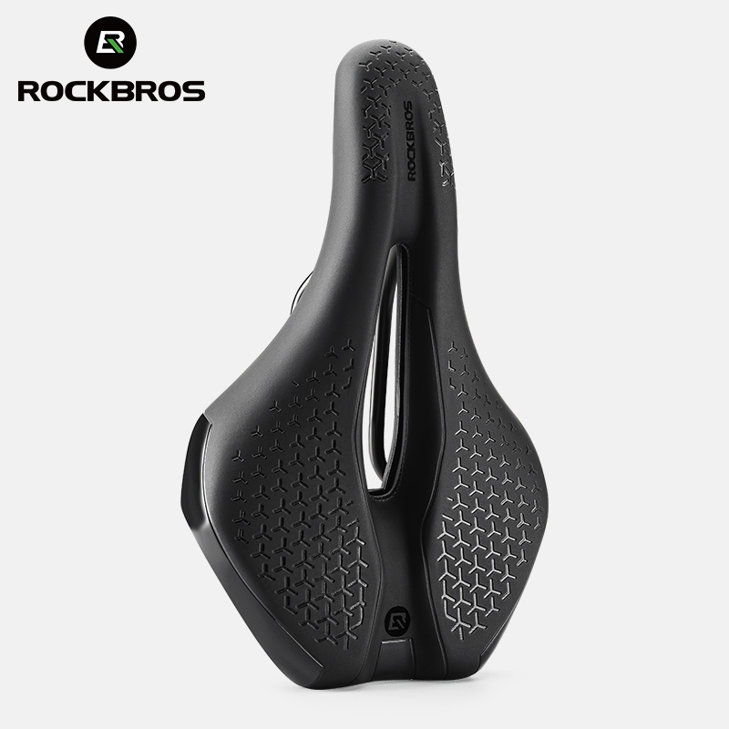 ROCKBROS Assento De Bicicleta De Estrada De Montanha Almofada Confortável Competição Oca Acessórios - Sports & Outdoors