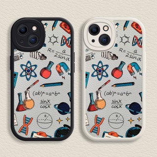 Capa Para iPhone 14/13/12/11 Promax Fórmula Matemática Macia 6/7/8 Plus/X/XR/Xs Max