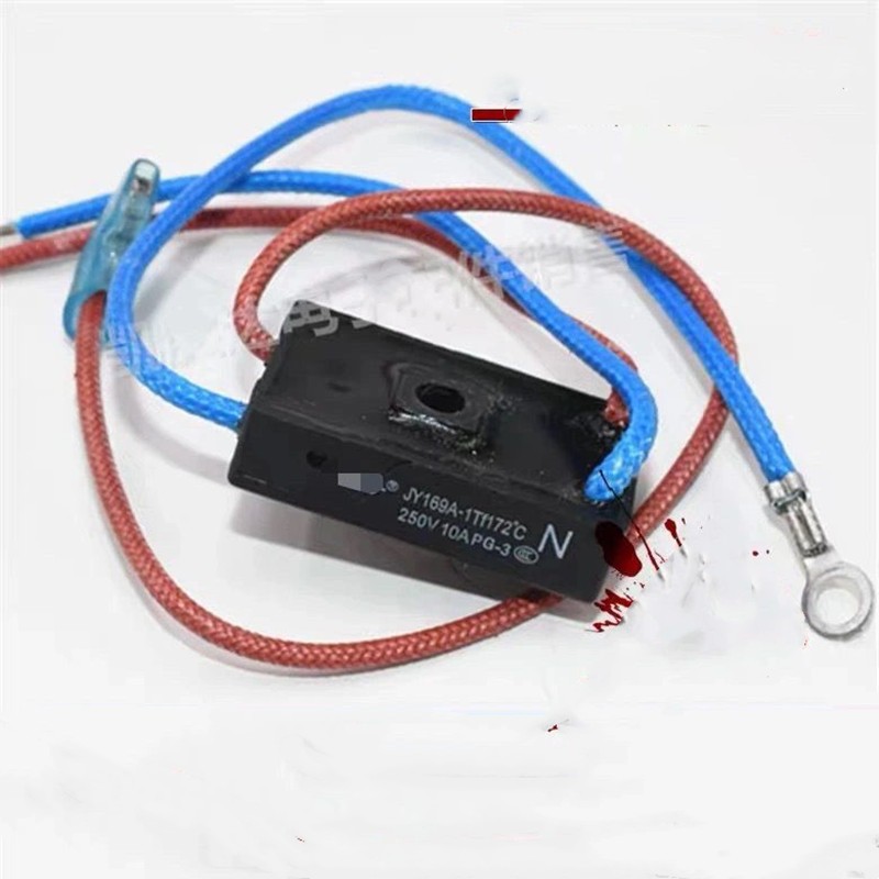 Nova Panela de Pressão Elétrica Midea Fusível Térmico Fusível Quente JY169A Tf172℃ Acessórios para Aparelhos de Controle de Temperatura de Quatro Fios