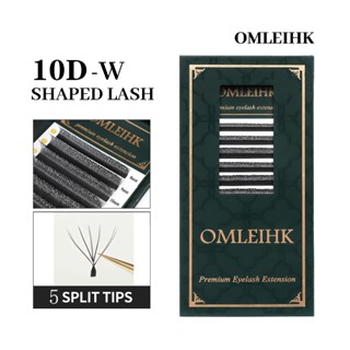 OMLEIHK 10D W Pestanas 0.07 Extensão De volume brazilian eyelash