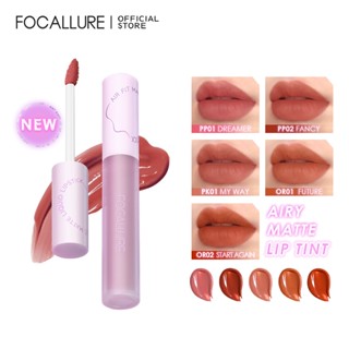 FOCALLURE Airy Matte Tint Tinta Labial À Prova De Transferência De Longa Duração