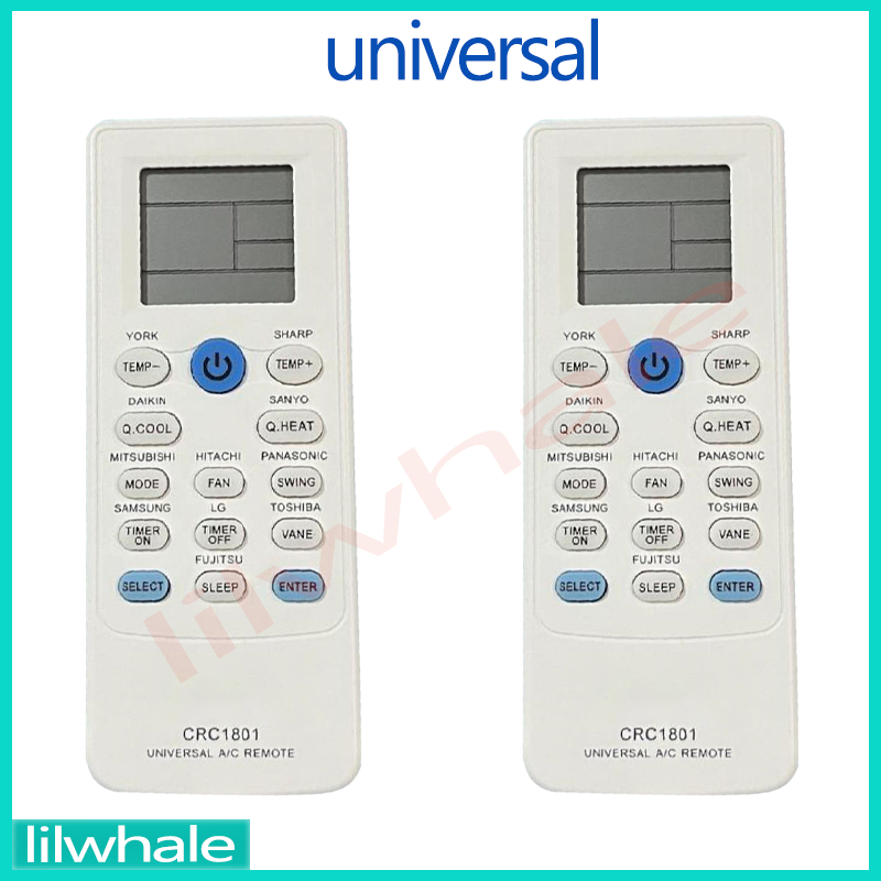 Controle Remoto Ar Condicionado Universal (Universal Multi-Brand) CRC1801