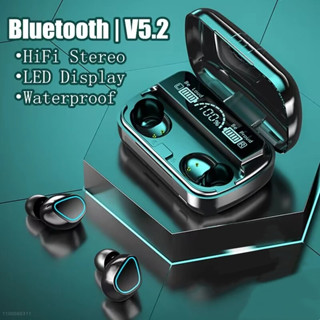M10 TWS Fones De Ouvido Bluetooth Com Microfone Fone Sem Fio