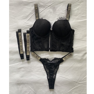 Conjunto De lingerie sexy De Victoria Com Alças BLUH