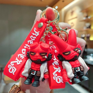 Chaveiro de personagem de filme Hellboy, chaveiro personalizado Devil Hellboy, enfeite para mochila em Oferta na Shopee