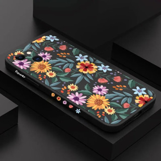 Capa Macia De SIlicone Para Telefone Samsung Galaxy S20 S21 FE S23 Ultra S22 S21 S20 Plus Nota 20 Showy Flowers À Prova De Choque