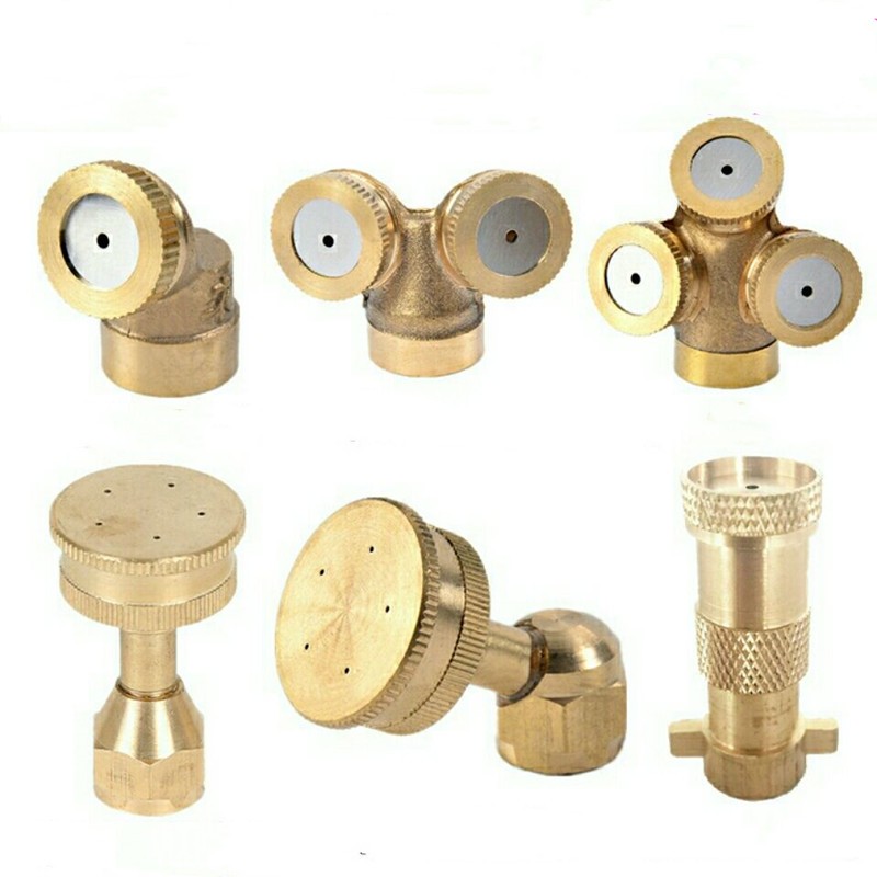 Bico ajustável poroso atomização cobre curvo Spray local de pulverização direta Anti-poeira pulverizador elétrico agríco