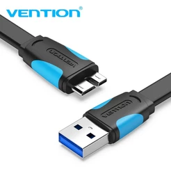 VENTION Micro B Cable USB 3.0 High Speed 5Gbps Fast Charging 3A Data Sync Cable for External Hard Drive Disk Charging