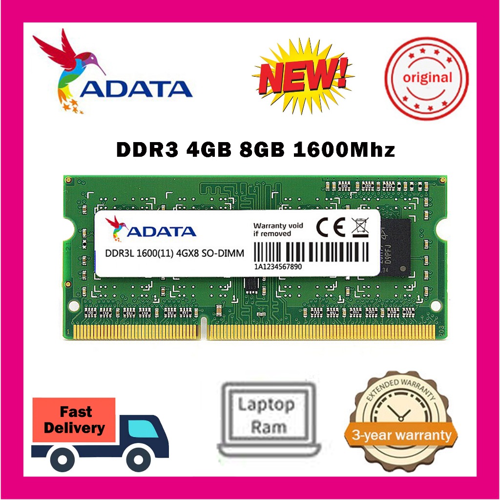 ADATA notebook DDR4 RAM 8GB 4GB 3200MHz SO-DIMM 2666MHz 2400MHz 2133MHz PC4 Memória De Mesa 288 Pinos 1.2V laptop