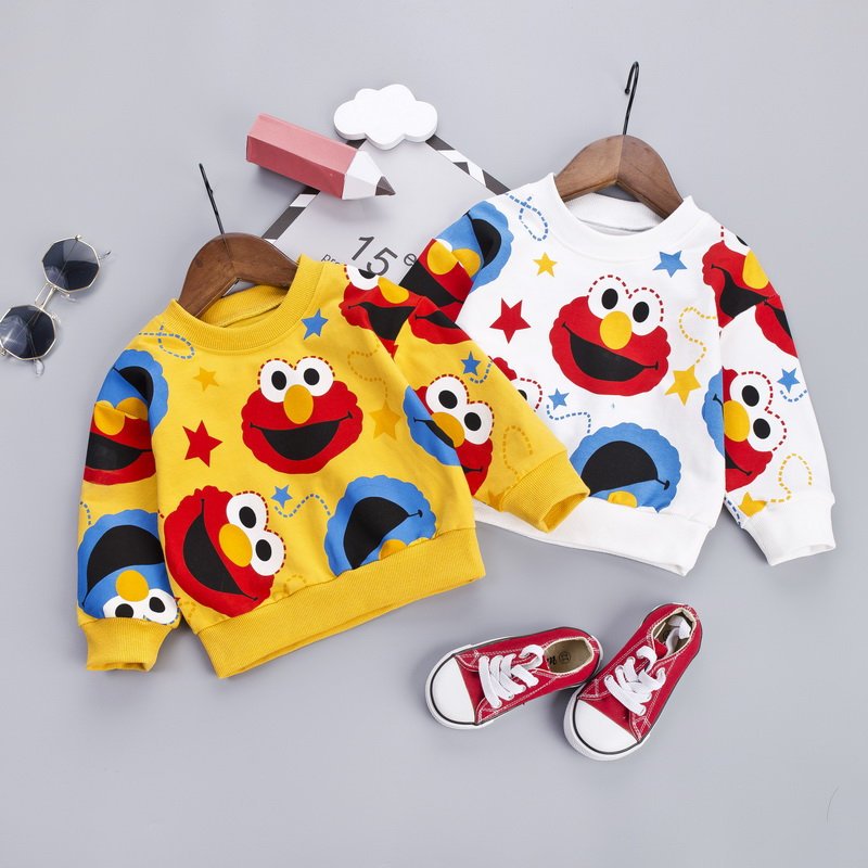 Nova Marca De Outono Bebê Meninas Meninos Camisetas Crianças Roupas Primavera Criança Camiseta Doraemon Impressão Traje 