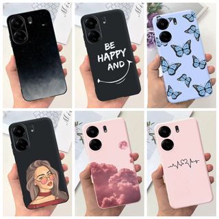Xiaomi Redmi 13C/Poco C65 Capa Protetora De Silicone Macia Para REDMI13C