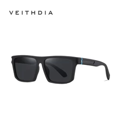 VEITHDIA Óculos De Sol Com Armação Quadrada Da Moda Para Homens E Mulheres Polarizados Motoristas Anti-Brilho TR7556