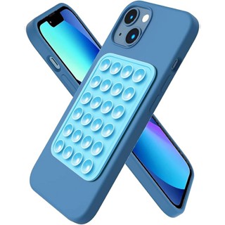 Ventosa de Silicone para telefone, caixa para telefone iPhone Android, chuveiro de espelho de brinquedo, Tok de vídeo Tik e Selfie