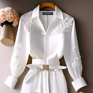 Novo Estilo DG Camisa Profissional + Calças