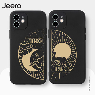 Capa De Celular JEERO Luxo Silicone Casal Cartoon Anime Fofa Personalizada Anti Impacto Capinha Compatível Para iPhone 15 14 13 12 11 Pro Max X XS XR HFE3072