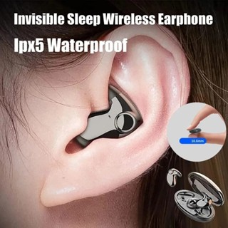Original Mini Fones De Ouvido Sem Fio Bluetooth 5.3 Ocultos Para Dormir TWS IPX5 À Prova D