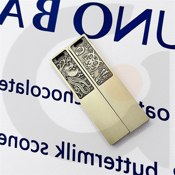 Unidade Flash USB 2.0 De Alta Velocidade Metal Phoenix E Tigre 1GB 2GB 4GB 8GB 16GB 32GB 64GB 128GB 2TB Com Nó Chinês Ve