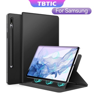 Capa Magnética TBTIC Para Samsung Galaxy Tab S7 Plus S7 FE S7 S8 Ultra S8 S8 S6 Lite S6 Com Porta-Lápis Funda