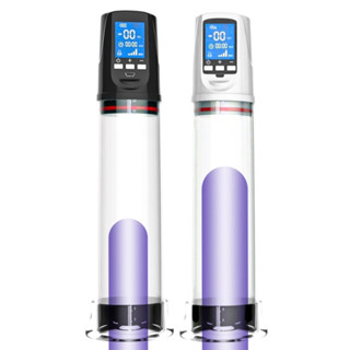 GS Bomba Elétrica Automática Para Pênis LCD Homens A Vácuo Ampliação Masculina