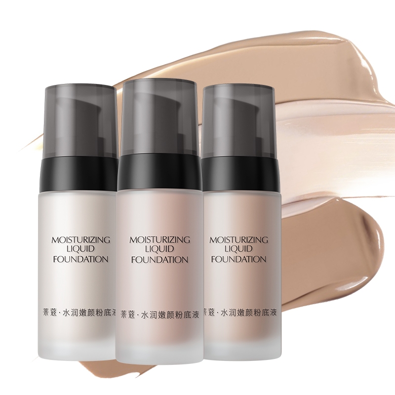 Base Corretiva Líquida LAIKOU Longa Duração Iluminando Maquiagem 40ml