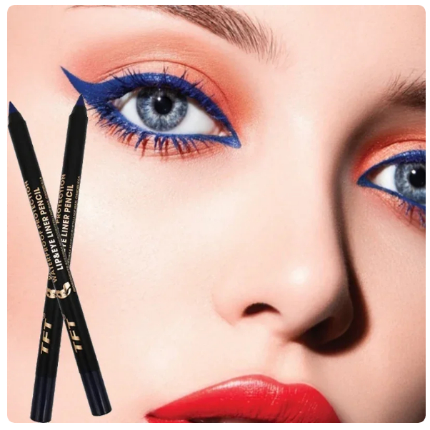Lápis Delineador De Olhos De Longa Duração Pigmento Colorido À Prova D'água Azul Preto Branco Cor Gel De Maquiagem Para Os Cosméticos De Beleza