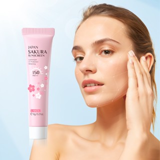 LAIKOU Protetor Solar Facial Sakura SPF50 PA + De Longa Duração À Prova D