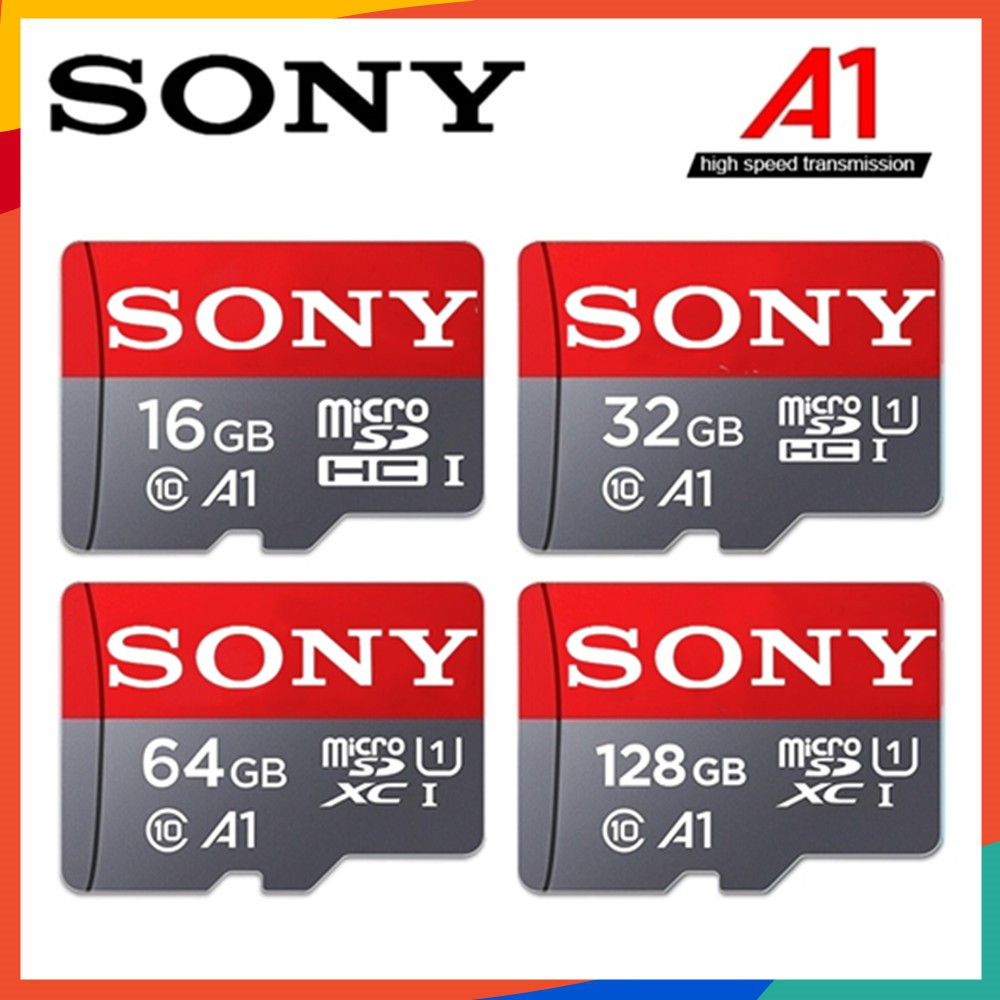 Cartão De Memória 32G 64GB Expansão De Alta Velocidade Vermelho Cinza Sony 128GB Acessórios