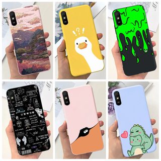 Capa De Silicone Macia À Prova De Choque Para Xiaomi Redmi 9A/9AT 9i Sport Casing