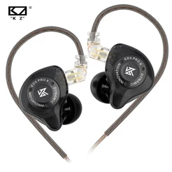 KZ EDX PRO X Fones De Ouvido Unidade Dinâmica HiFi Bass Com Cancelamento De Ruído Monitores De Música Esportiva Para Sma