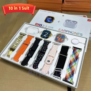 Ultra 10 Em 1 i20 MAX SUIT Smartwatch Relógio Inteligente 9 Bluetooth Chamada 49MM Tela HD De 2,3 Polegadas Sport Série 8 Parafuso E Fivela Genuína D6MJ