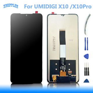 6,53 " UMIDIGI BISON X10 X10 PRO Visor LCD + Tela Sensível Ao Toque Digitalizador 100 % Testadosubstituição Do Painel De Vidro
