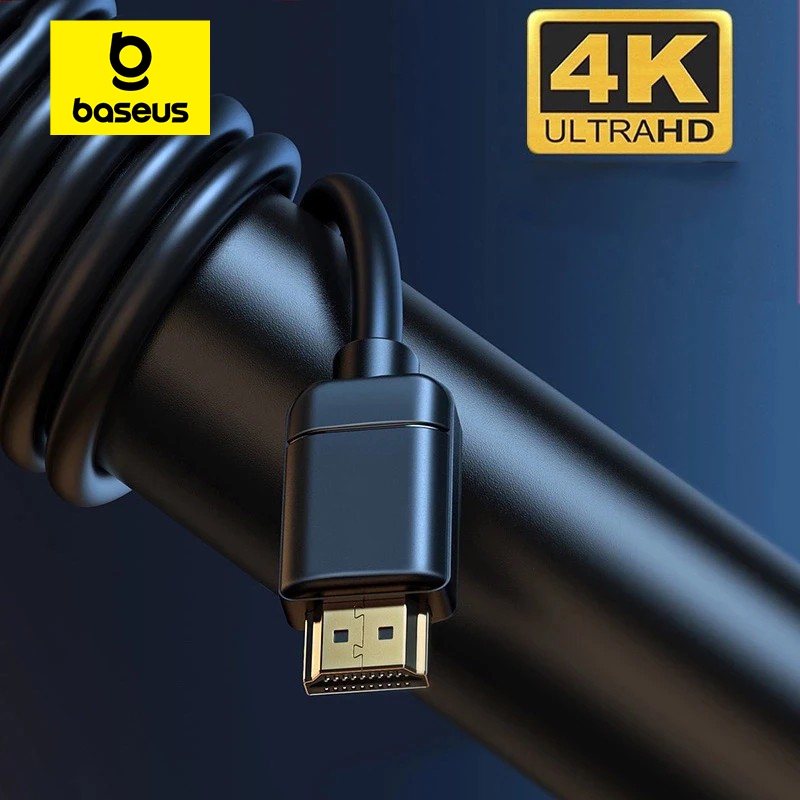 Cabo HDMI Baseus 4K 1080P 60Hz HDR Adaptador De Para TV LCD-AAC em Oferta na Shopee