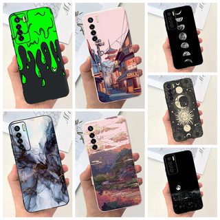 Para A Capa Tecno Camon 17 Pro Protetora De Silicone Macia 17P CG7 CG6