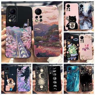 Para Infinix Hot 11s NFC X6812B Capa De 6.78 Polegadas Padrão De Moda Silicone Macio Fosco TPU À Prova De Choque Hot11s Casing