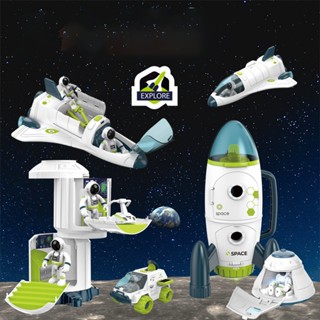 Brinquedos De Exploração Espacial , Nave Veicular , Foguete Mini Presentes Divertidos De Astronauta