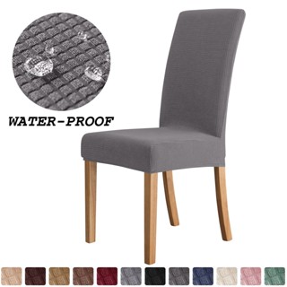 Micro impermeável preto Restaurante/Cozinha/Casamento/Anti Sujeira Jacquard Tecido Tampa Da Cadeira Impermeável/Não Impermeável Tampa Da Cadeira Proteção