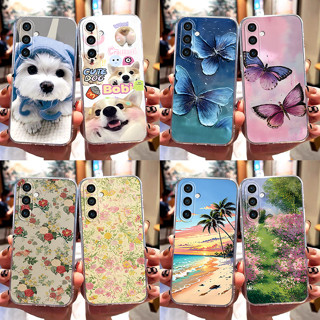 Estojo De Telefone Para Samsung S23 FE S23FE Novo Padrão De Estilo Geleia TPU Macia