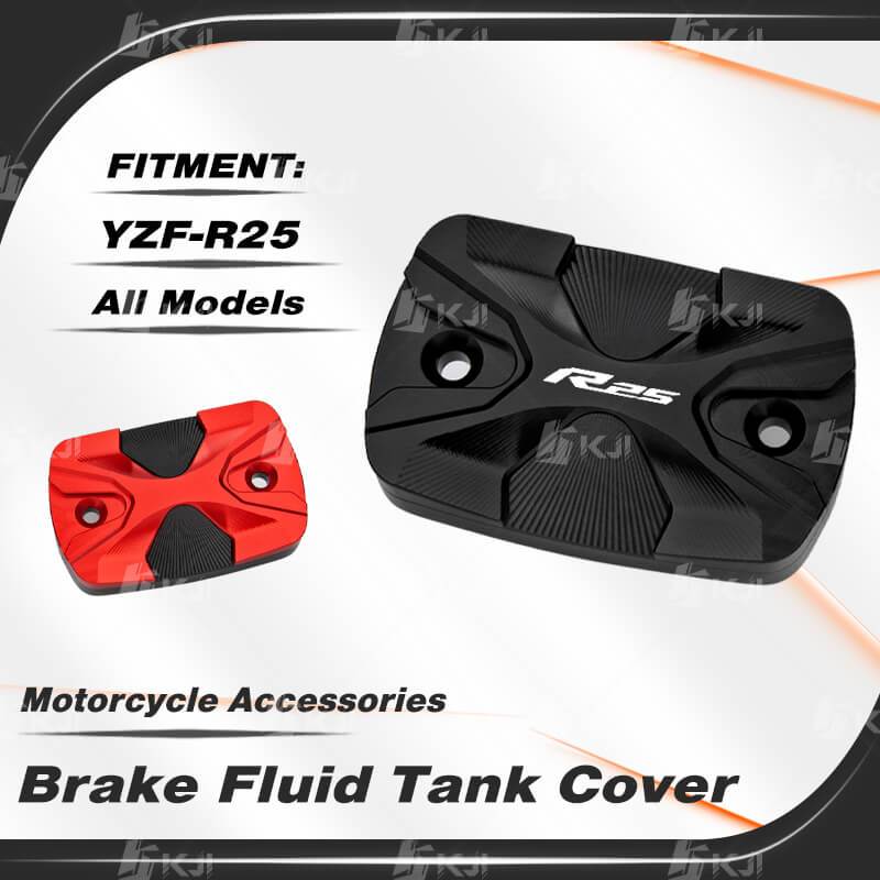 Para Yamaha YZF-R25 R25 Modificado Freio Cilindro Mestre Fluido Tanque Capa Bomba De Reservatório Acessórios Da Motocicl