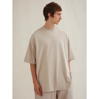 Características De Deus Essenciais FOG 23FW Nova Coleção Peito Impressão American High Street Pure Cotton Camiseta De Manga Curta