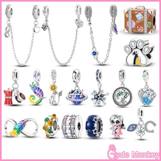 S925 Silver pando Same Design Árvore da Vida Camaleão Contas Adequadas para Pulseira Original