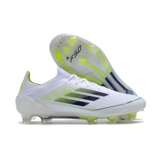 2024 Botas de futebol masculino chuteira de campo F50 colada e costurada.