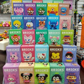 Desenho animado Blocos de Partículas de Animais Presentes para Meninas Meninas Compatível com Lego Stalls Montagem Educacional de Brinquedos Venda por Atacado