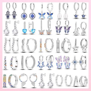 Brincos De Ossos De Cobra Com Padrão 925 Sterling Silver Heart Hoop Femininos Zircon Jóias De Casamento De Alta Qualidade