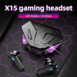 Xiaomi X15 Fone De Ouvido Sem Fio Bluetooth 5.3 TWS Para Jogos Com Visor LED Microfone