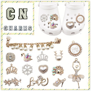 Hot 1pcs Beautiful metal Decorativo Crocs Charm Shoes Acessórios Para Sapatos De Bricolage Tamancos Sandálias Garden Festa Infantil Gift jibbitz