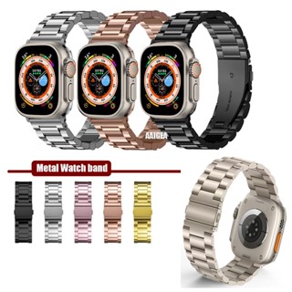 Faixa De Aço Inoxidável Para Relógios Apple ultra 49mm 45mm 41mm 44mm 40mm 42mm 38mm Série 9 8 7 6 se 5