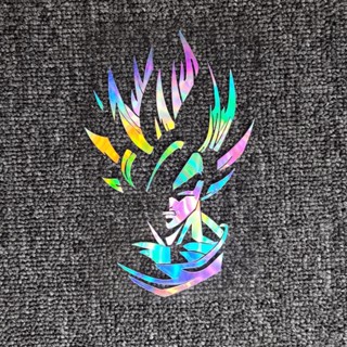 Adesivos De Carro Dragon Ball Z Son Goku Kakarotto Super Saiyan Anime Decalques Reflexivos Para Tampa Do Tanque De Combu em Oferta na Shopee