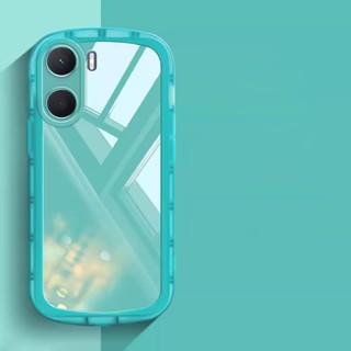 Estojo Transparente Para Xiaomi Poco C65 Airbag Anti-Queda À Prova De Choque